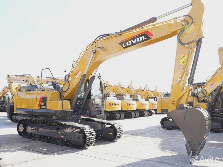 Гусеничный экскаватор Lovol FR225E2, 2024