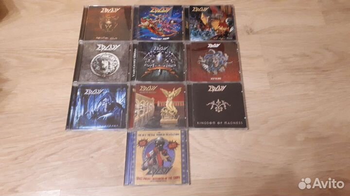 Коллекция дисков Edguy