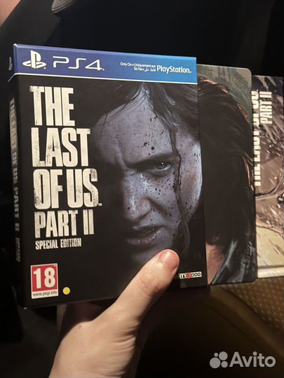 Диск и стилбук Один из Нас 2 Special Edition PS4