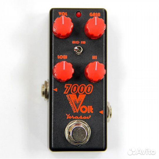 Yerasov 7000-Volt-mini Distortion Педаль эффектов