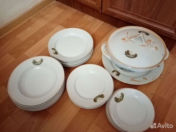 Сервиз столовый, Дулевский фарфор