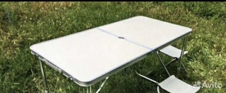 Стол со стульями на дачу и отдых