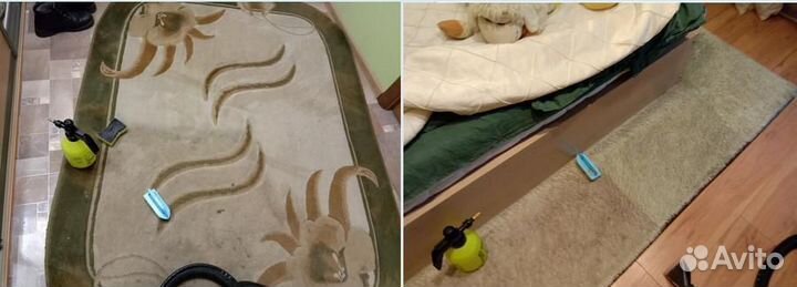 Глубокая чистка диванов, матрасов (запахи, пятна)