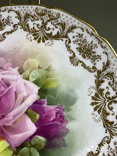 Антикварная тарелка. Royal Doulton, Англия