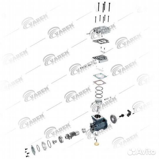 Компрессор воздушный Cummins isx/15 3104216