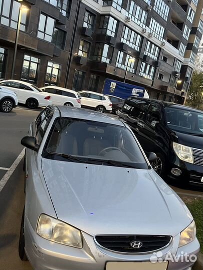 Hyundai Accent 1.5 AT, 2008, 173 000 км