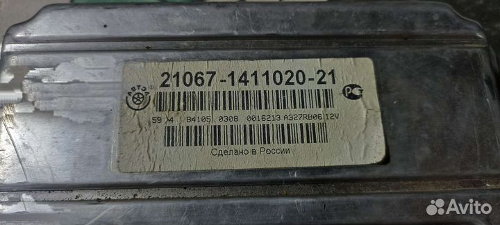 Блок управления двигателем эбу Ваз 2104 2105 2107