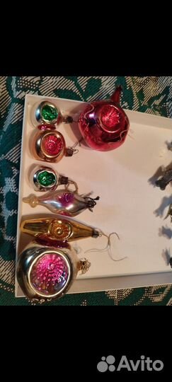 Елочные игрушки СССР