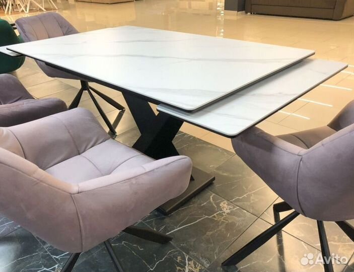 Стол из керамогранита раздвижной SKR-39497