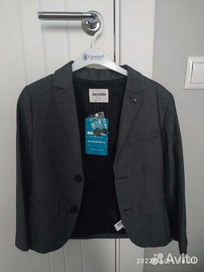 Пиджак для мальчика 122