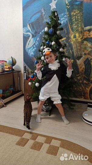 Новогодний костюм пингвина