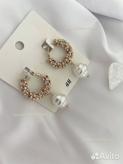 Серьги hm