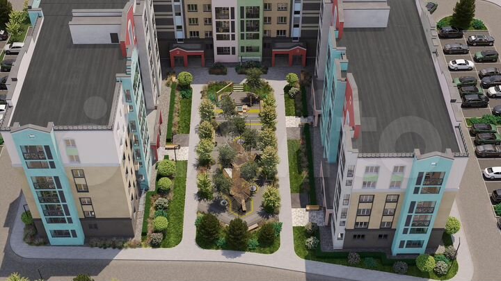 2-к. квартира, 44 м², 4/7 эт.