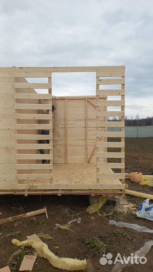 Бытовка и хозблок с утеплением и отделкой