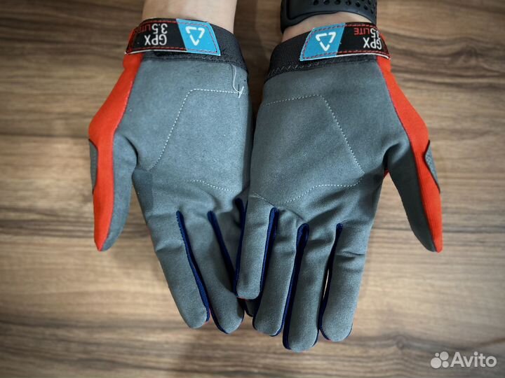 Мотоперчатки Leatt Moto 1.5 GripR Glove Красный