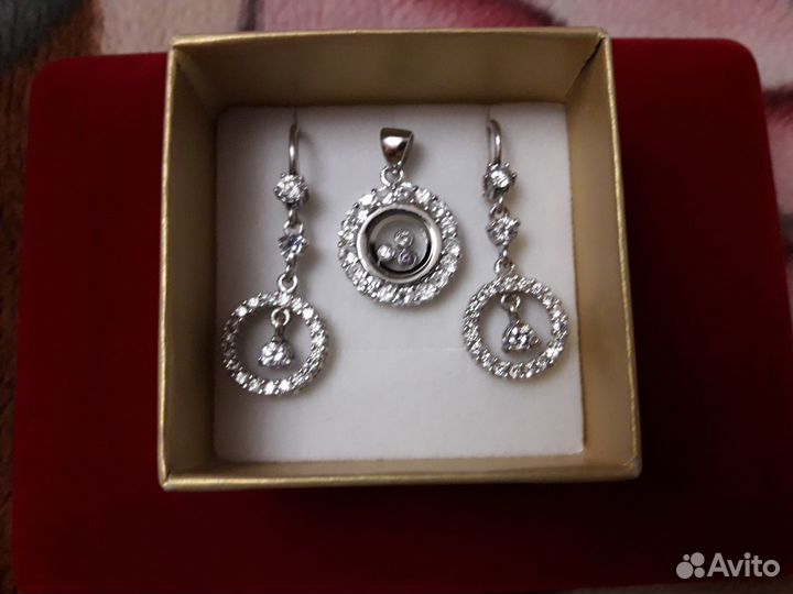 Серебреный комплект