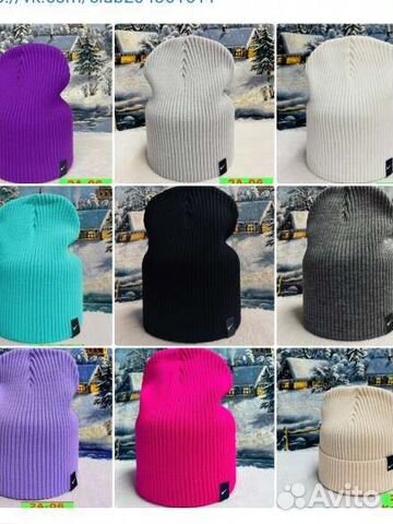 Женская шапка классическая