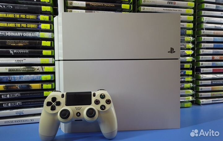 Sony Playstation 4 Fat Белая 500GB