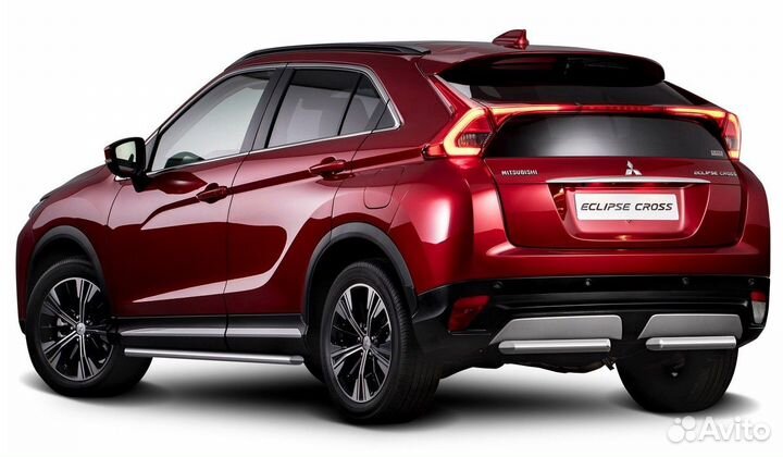 Защита зад.бампера Rival Mitsubishi Eclipse Cross