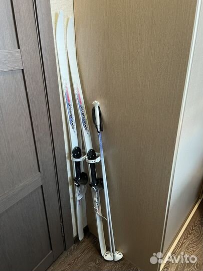 Беговые лыжи классические детские