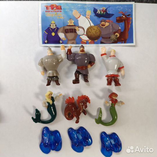 Игрушки киндер сюрприз