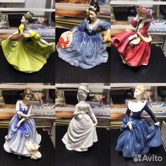 Фарфоровые английские статуэтки