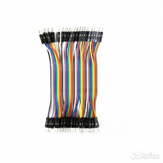 Межплатный кабель питания AW 100mm 40pin папа-папа