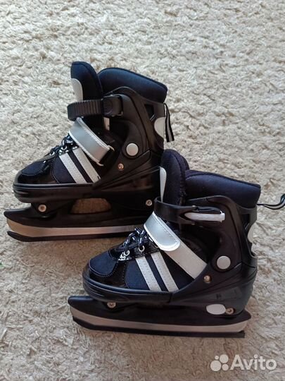 Коньки ледовые раздвижные