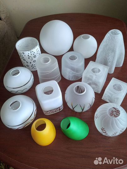 Плафоны стеклянные