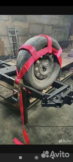 Ремень стяжной для крепления авто на прицеп подкат