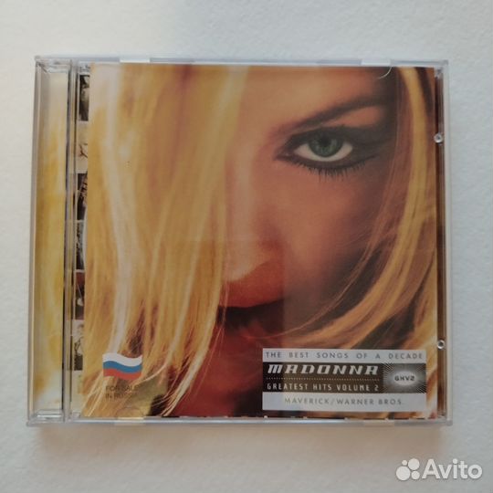 CD-диск Madonna 2001 Greatest Hits Volume 2