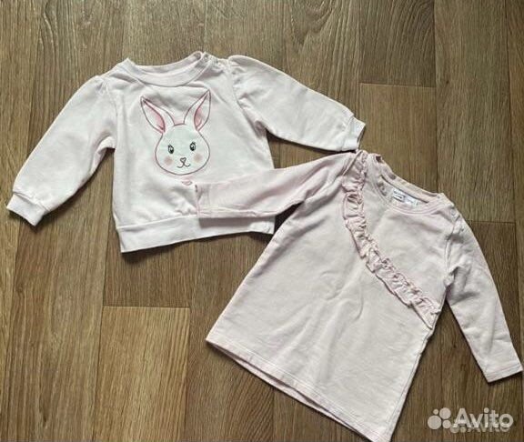 2 Пакета вещей для девочки от 0 до 1.5 лет