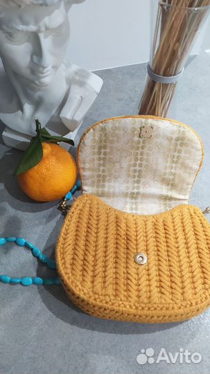 Продаю дизайнерскую вязаную сумку hand make by Mil