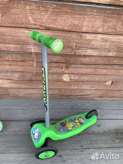 Самокат детский трехколесный