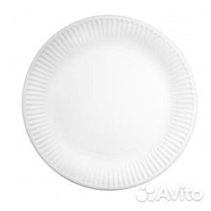 Одноразовые бумажные тарелки