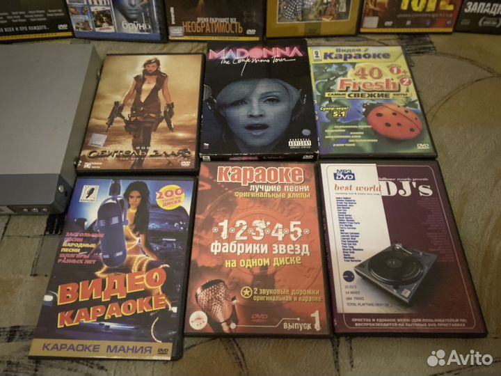 DVD CD проигрыватель, DVD диски