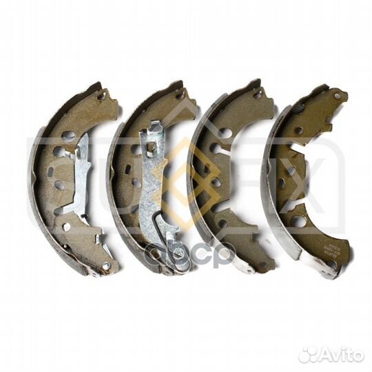 Барабанные тормозные колодки зад прав/лев L