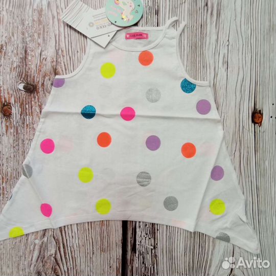 Футболки для девочки новые 98