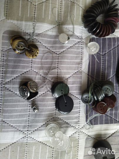 Пуговицы СССР пластик и металл