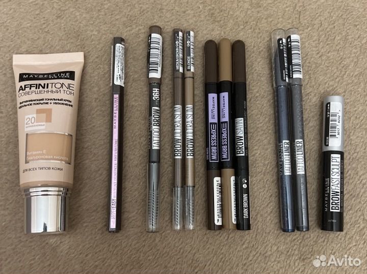 Новая косметика Maybelline (карандаши, подводки)