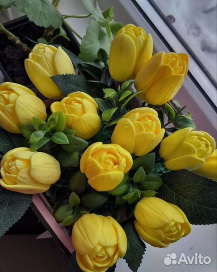 Букет из мыла