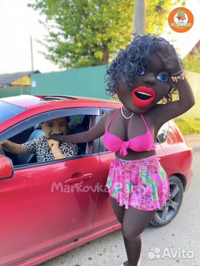 Ростовые куклы Стас Михайлов, Пирожков, Мулатка