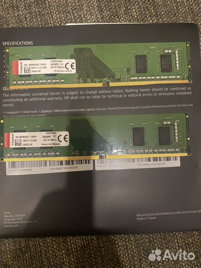Оперативная память ddr4 8gb