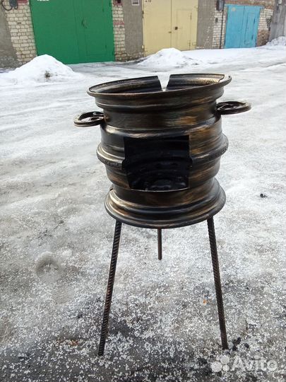 Печь под казан, мангал