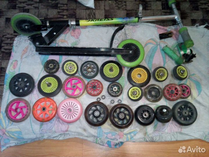 Запчасти для самоката замена подшипников