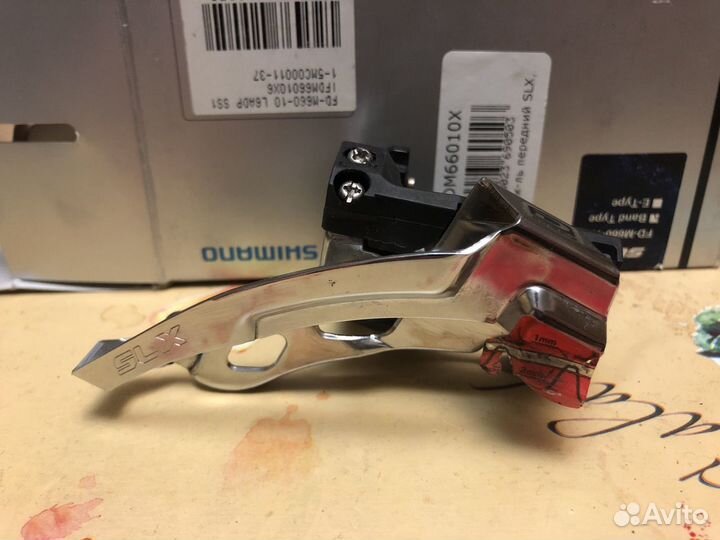 Передний переключатель Shimano SLX 3ск