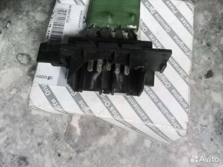 Резистор печкиПежо боксер 250