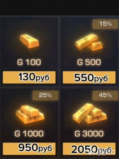 Продажа голды в Standoff 2