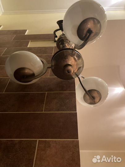 Люстра винтажная СССР