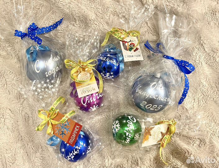 Шары елочные